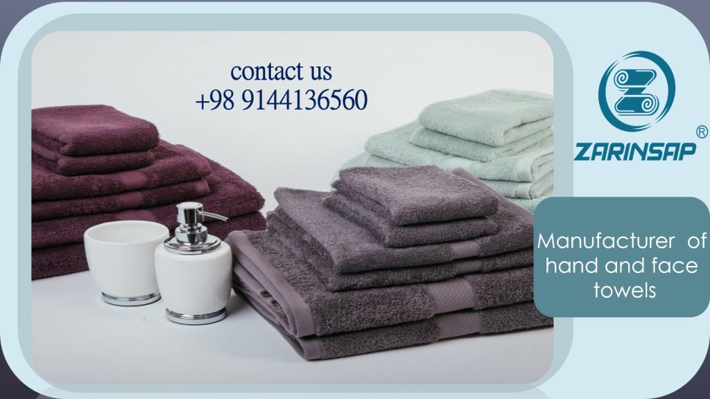 Features of hand and face towels